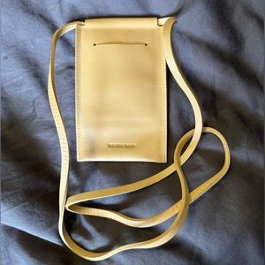 Building Block leather iPhone sling